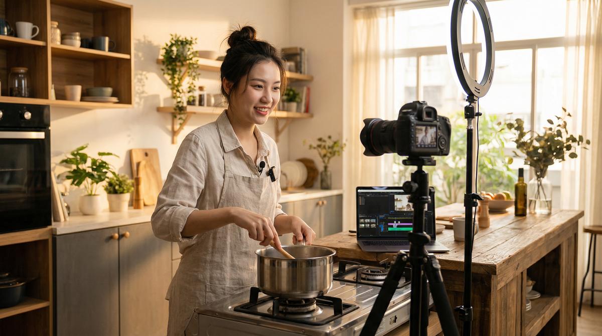 今日大赛视频-美食VLOG视频